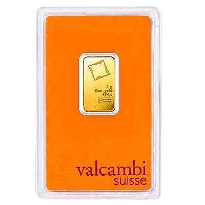 5g Valcambi Minted Bar