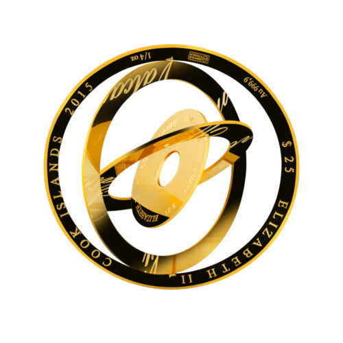 1 OZ VALCAMBI armillary Gouden Munt - 999.9