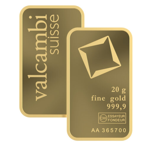 20G VALCAMBI Goudbaar - 999.9 - Image 3