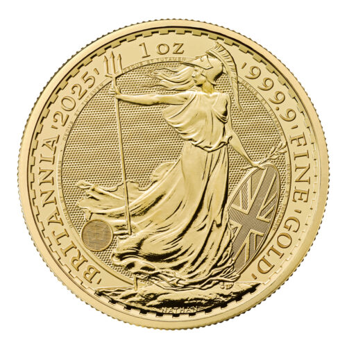 1 OZ BRITANNIA GOUDEN MUNT 2025 - CHARLES Ill - 999.9