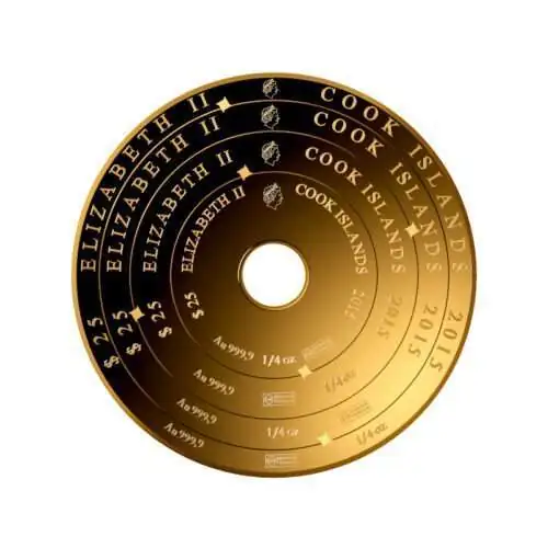 1 OZ VALCAMBI armillary Gouden Munt - 999.9 - Image 8