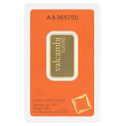 20G VALCAMBI Goudbaar - 999.9 - Image 2