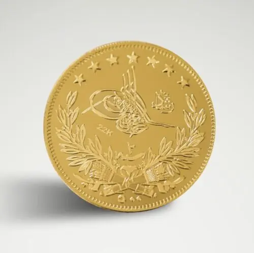 1.8 GRAMS TURKISH GOLD COIN 22 KARAAT
