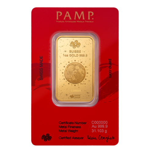 1 OZ PAMP Lunar Legends 2025 - Year of the Snake Goudbaar (999.9) - Image 2