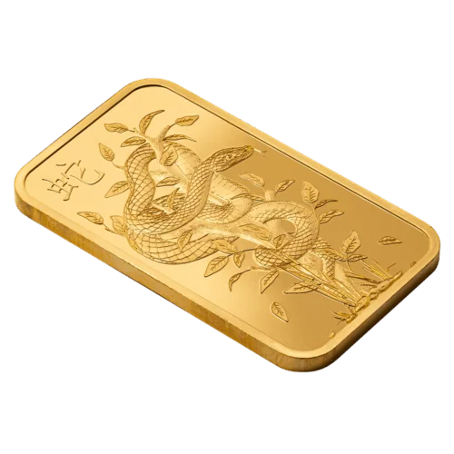 1 OZ PAMP Lunar Legends 2025 - Year of the Snake Goudbaar (999.9) - Image 3