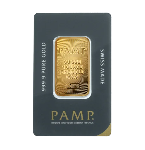 1 OZ PAMP Suisse Goudbaar- 31.103 g