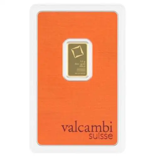 2.5G VALCAMBI Goudbaar - 999.9