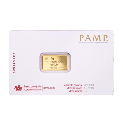 5G PAMP America the Free - American Buffalo Goudbaar - 999.9 - Image 2