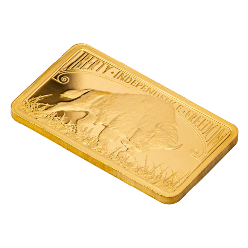 5G PAMP America the Free - American Buffalo Goudbaar - 999.9 - Afbeelding 3