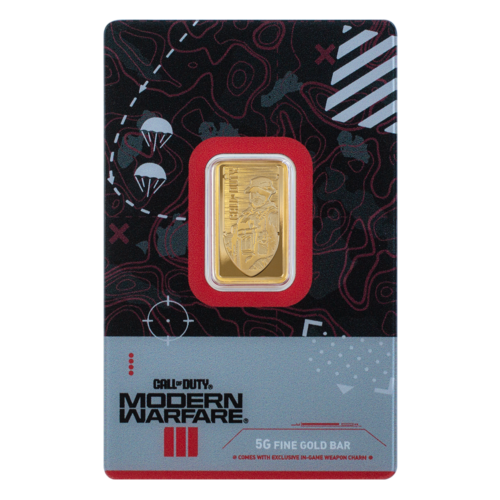 5G PAMP x Call of Duty®: Modern Warfare® IIl- Goudbaar Pendant (999.9) - Image 2