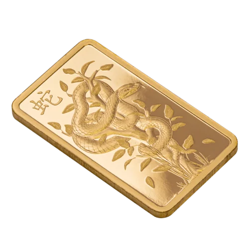 PAMP Lunar Legends 2025 - Year of the Snake 5 g Goudbaar (999.9) - Image 3
