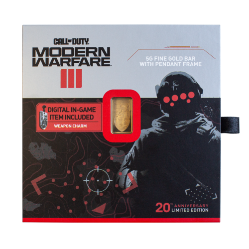 5G PAMP x Call of Duty®: Modern Warfare® IIl- Goudbaar Pendant (999.9)