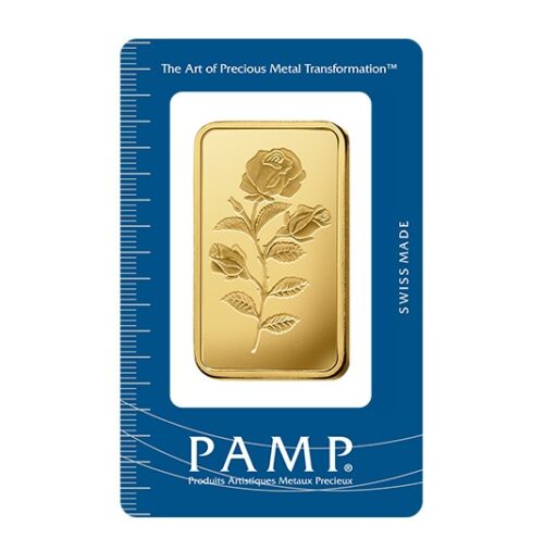 50G PAMP SUISSE Goudbaar - ROSA - 999.9